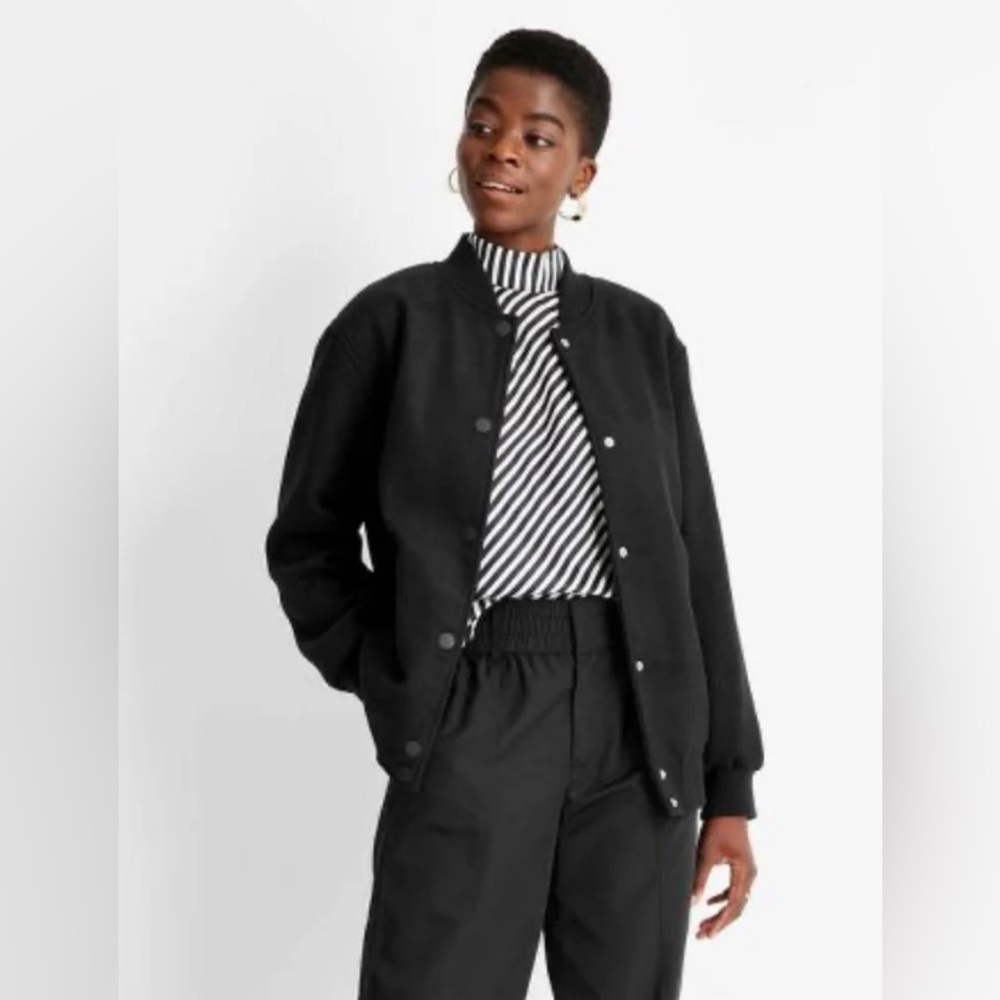 NWT Future Collective Varsity Jacket